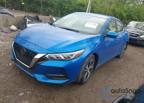 2022 Nissan Sentra Sv Xtronic Cvt из США, поврежденный, VIN 3N1AB8CV1NY314762